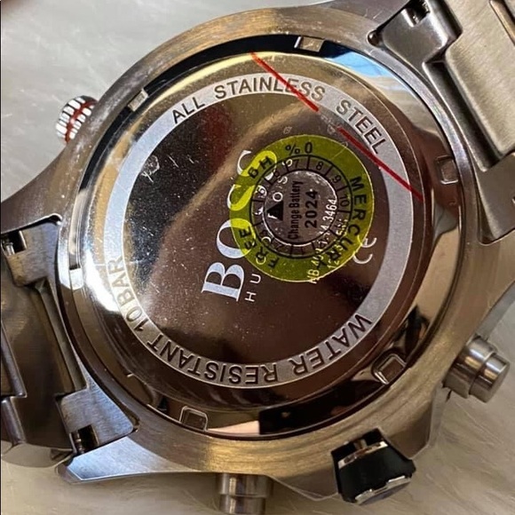 HB1513823 - Hugo Boss Men’s Globetrotter Chronograph Watch - Picture 8 of 10